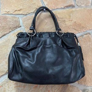 Shoulder Black Leather Bag